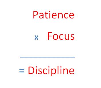 patience focus discipline