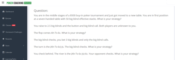 Homework Challenge Pokercoaching.com