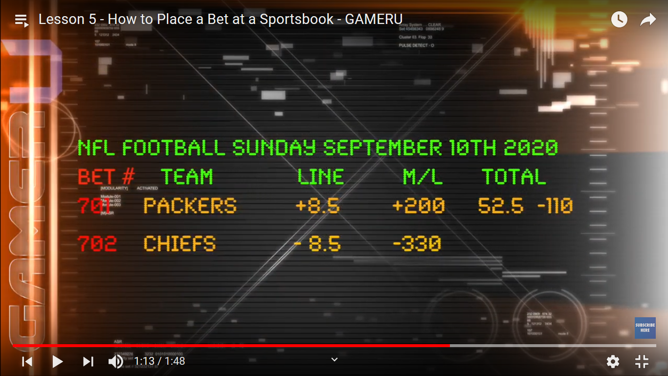 how to place a bet at a sportsbook